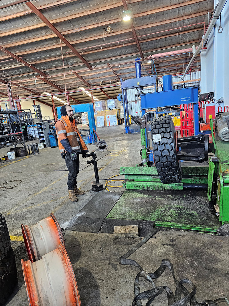 AUR21920 Automotive Tyre Servicing Technology (Agricultural)